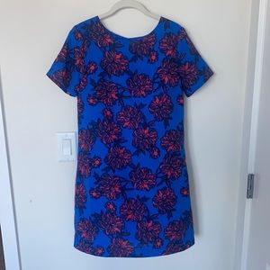 J Crew Floral Shift Dress